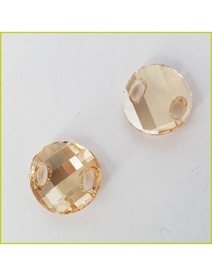 Cristal Ambré 2 perçages