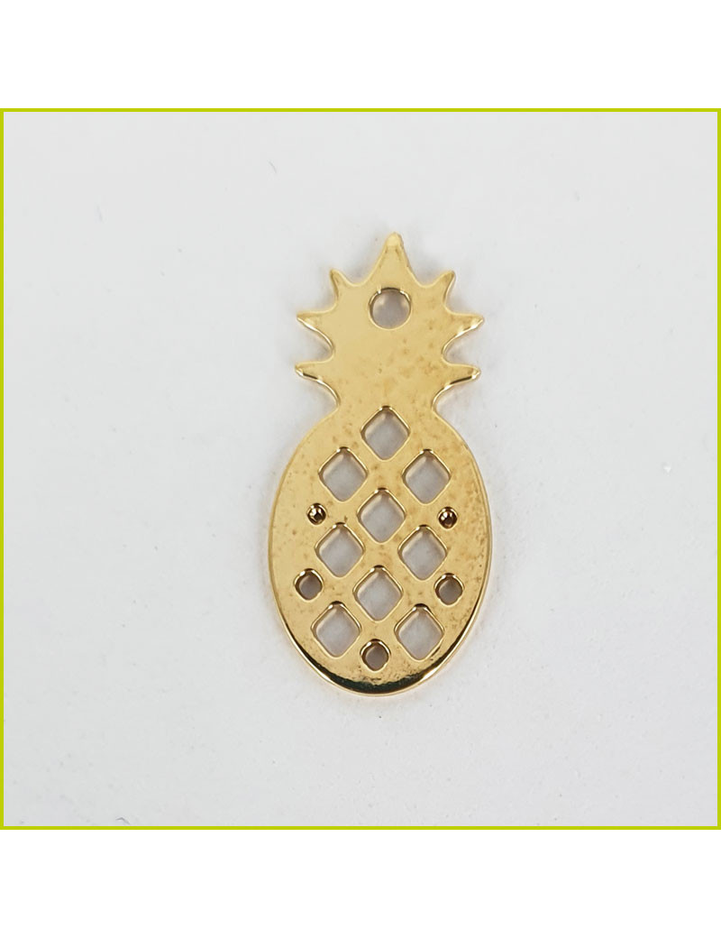Breloque Ananas mini doré