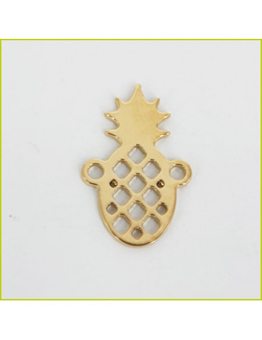 Breloque Ananas minibis doré