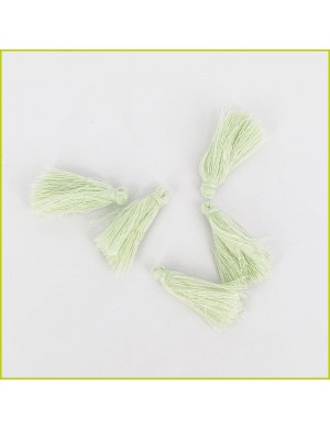 Breloque Pompon pistache