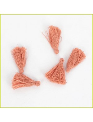 Breloque Pompon rose ancien