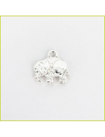 Breloque Éléphant argent