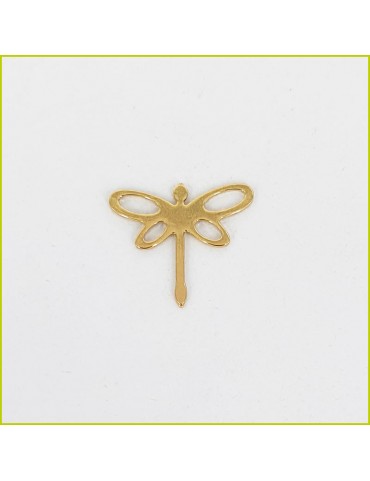 Connecteur Libellule doré