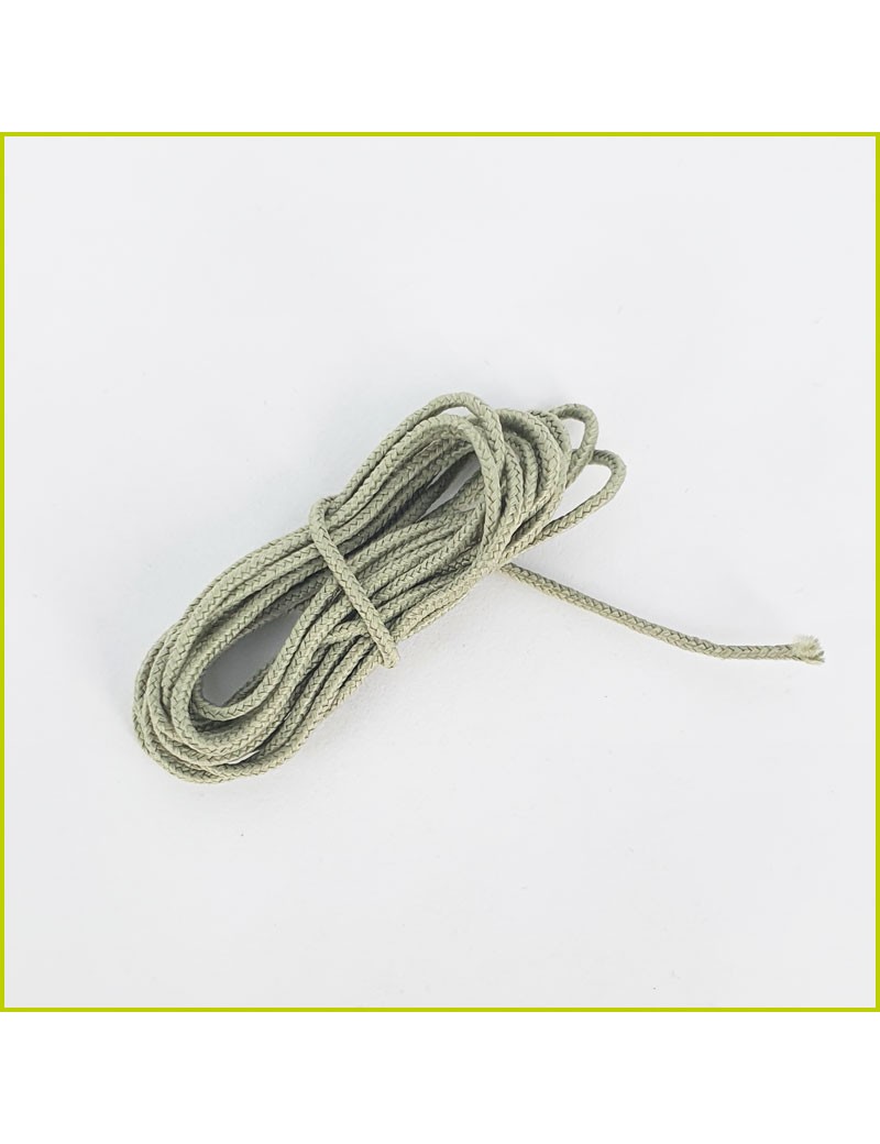 Cordon en coton couleur greige
