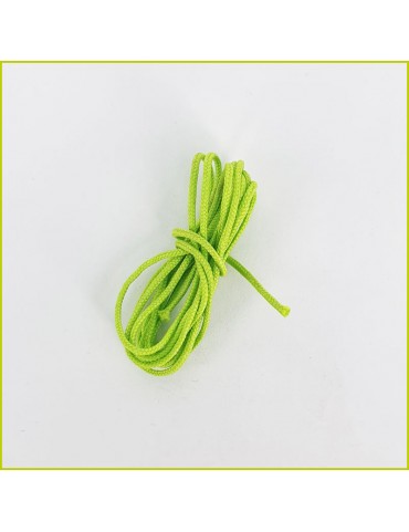 Cordon en coton couleur vert pomme